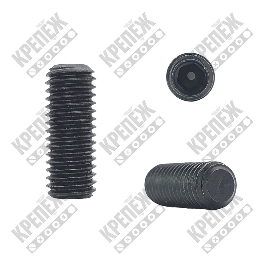 Винт установочный вн.6-гр/плоск М16х40 DIN 913