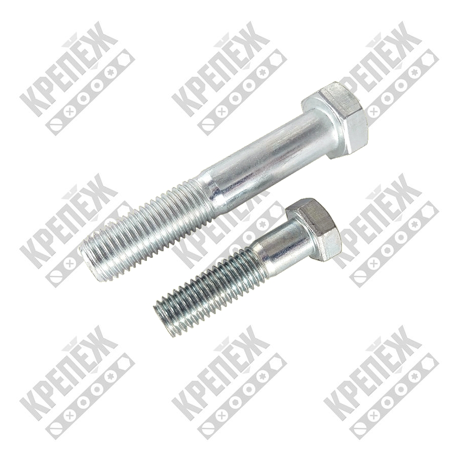 Болт 22х70 DIN 931 оц. 8.8